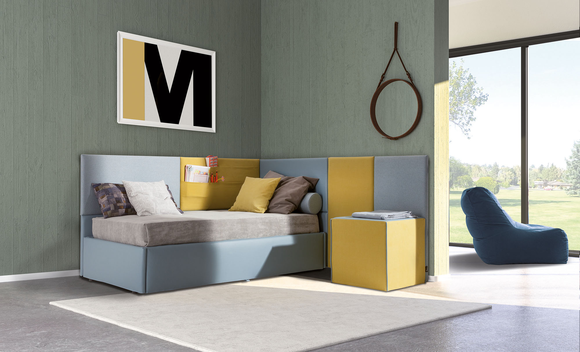Fata 9 sommier with Fox paneling system - Confort Line